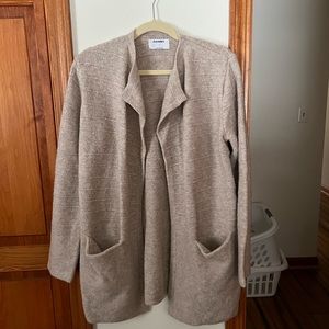 Cream Coatigan by Old Navy